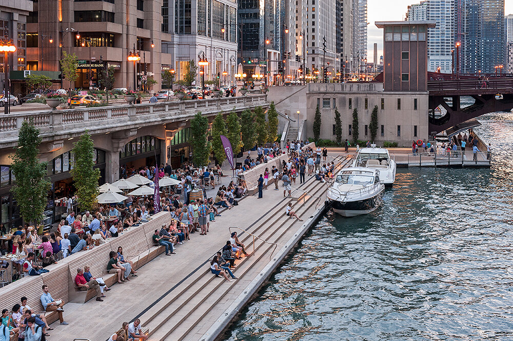 Chicago Riverwalk, Phases 2 & 3 Landscape Performance Series
